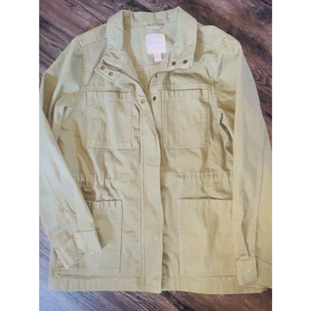 Vintage America Light Green Utility Jacket - Women's